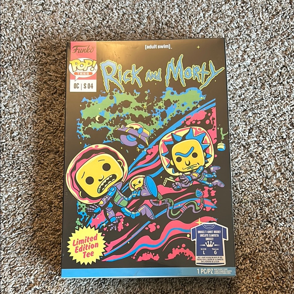 Funko Pop! Rick and Morty Limited Edition Tee